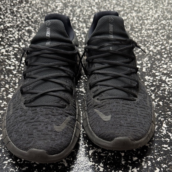 Nike Triple Black Free Flyknit 5.0 RN - Picture 7 of 7